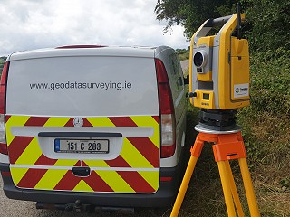 Engineer conducting Topographical Survey