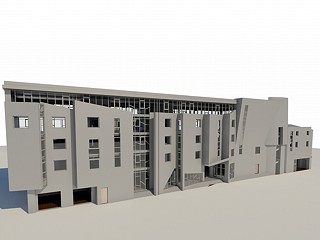 BIM Model - 163 Bedroom Hotel