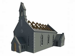 Conservation BIM Model - Church Castletownbere