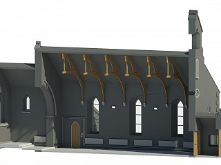 Conservation BIM Model - Church Castletownbere