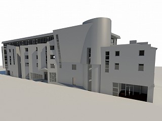 BIM Model - 163 Bedroom Hotel